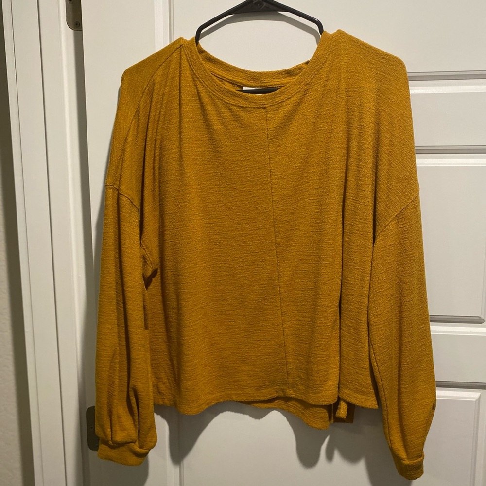 Women’s XL Yellow/Mustard Sweater